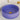 vasque violette en béton de forme ronde et circulaire