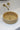 Vasque beige en béton coloré, forme ronde