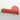 credence en beton mineral rouge terracotta
