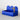 credence en beton mineral bleu klein