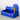 credence en beton mineral bleu klein
