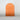 crédence en béton mineral orange corail pour salle de bain 