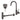 Kit robinet à poser <br><B>Gun metal</B> <br><br>