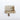Petit lave mains arche en beton mineral beige sable