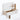 Petit lave mains arche en beton mineral blanc creme