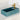 lave mains en beton mineral bleu sarcelle