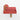 credence en beton mineral rouge grenat
