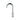 Robinet à poser <br><B>Chrome brillant</B> <br><br>