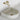 Vasque arche en beton mineral creme