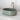 vasque ovale en beton mineral vert
