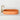 vasque ovale en beton mineral orange