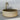 vasque ronde en beton mineral teinte sable beige