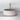 vasque ronde en beton mineral teinte rose clair