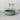 vasque ronde en beton mineral teinte vert jade