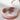 vasque ronde en beton mineral rose