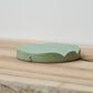 Jade-dyed concrete soap dish - POET