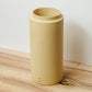 Sand colored concrete vase - EXPRESSIF